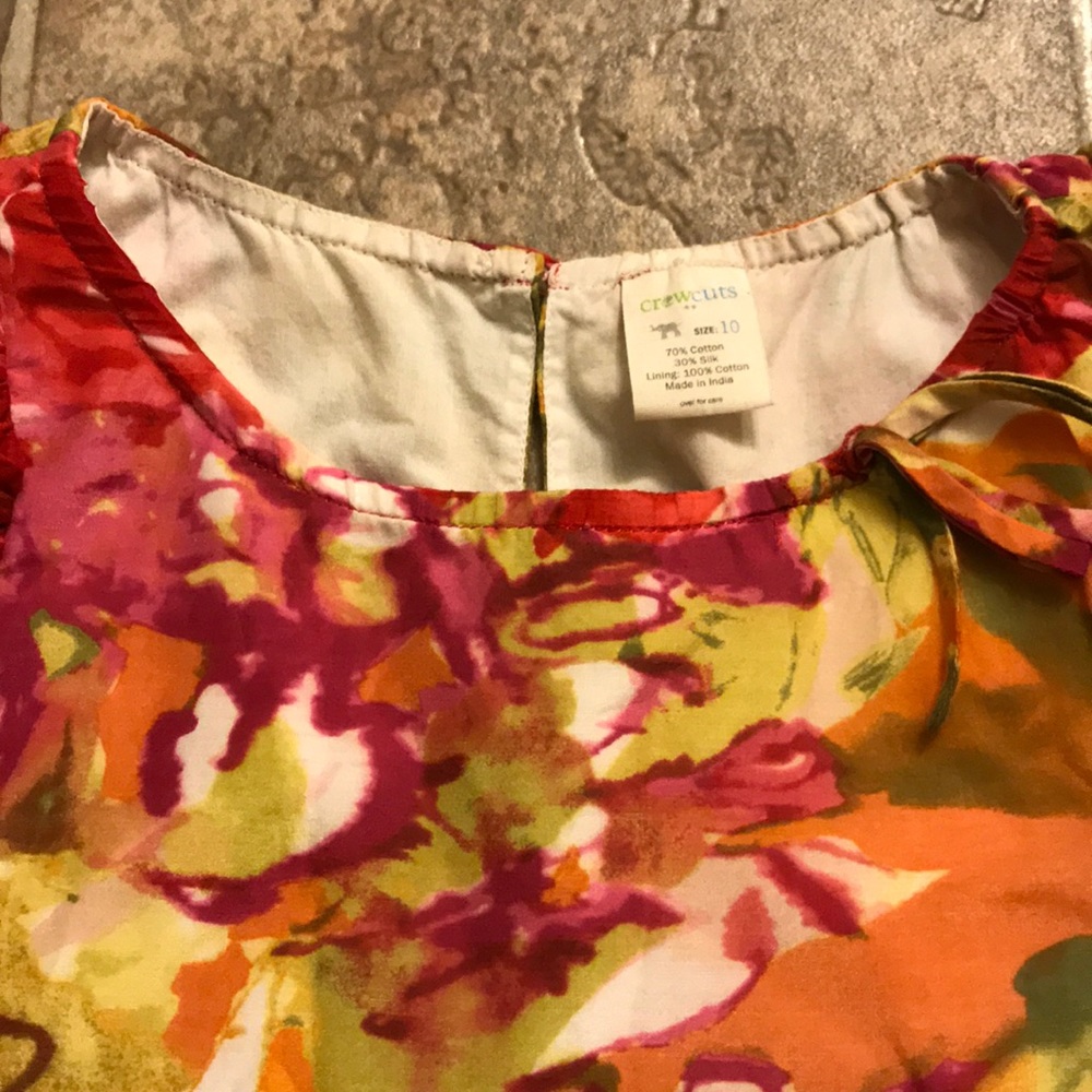 Little Girls Crewcuts Dress Size 10